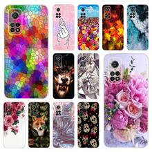 For Xiaomi Mi 10T Pro Mi10t Case Silicone Soft TPU Flower Floral Back Cover For Xiaomi Mi 10T Mi10T Pro 5G Phone Case Bumper Bag 2024 - buy cheap