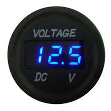 Modified Car Battery Voltmeter LED Digital Display Motorcycle Car Voltmeter Detector 5-48V 2024 - buy cheap