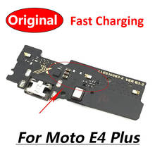 Original USB Charging Charge Connector Plug Dock Port Micro Board Flex Cable For Motorola Moto E4 Plus 2024 - buy cheap