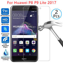 Protector de pantalla de vidrio templado para huawei p8 p9 lite 2017, funda protectora para teléfono, p 8 9 light p8lite p9lite 2017 2024 - compra barato