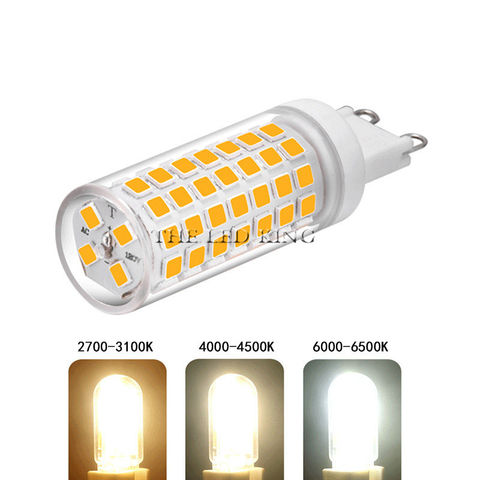 1Pcs G9 LED Lamp No Flicker 220V 2835 SMD LED Light Bulb 5W 7W 9W 12W 15W Super bright Chandelier LED Light replace Halogen Lamp 2022 - buy cheap