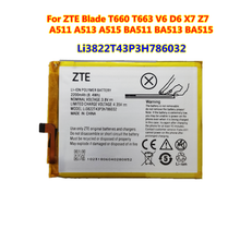 New 3.8V 2200mAh Li3822T43P3h786032 battery for ZTE Blade X7 Orbic Orbic-RC-501L / ZTE Blade V6 / Blade D6 smart phone battery 2024 - buy cheap