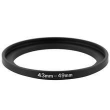 43mm to 49mm Metal Step Up Filter Ring Adapter for Camera 2024 - buy cheap