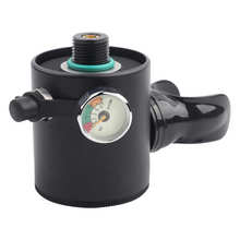Adaptador de cilindro de oxigênio para mergulho, válvula de respiração constante para snorkeling 2024 - compre barato
