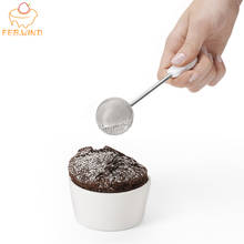 2 In1 Mini Sugar/Flour Sifter For Baking Small Cookie Scoop Ice Cream Scoop Hand Stainless Steel Flour Sieve/Strainer Metal C015 2024 - buy cheap