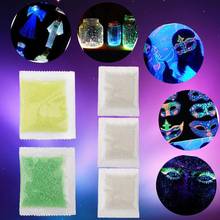 10g Luminous Party DIY Bright Glow in the Dark Paint Star Wishing Bottle Fluorescent Particles Decoration Gift(Blue Green) 2024 - buy cheap