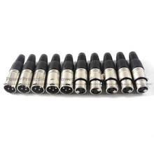 10Pcs/lot 10PCS NC3MXX & 10PCS NC3FXX For NEUTRIK Male and female A set 3 Pin XLR Connector withe high quality 2024 - buy cheap