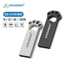 Real capacity usb flash drive metal pendrive 64GB 128GB super mini pen drive 32GB 16GB 8GB 4GB usb 2.0 flash memory usb stick 2024 - buy cheap