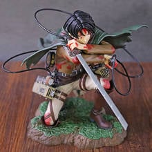 Атака на Титанов ARTFX J Levi Ackerman Fortitude Ver фигурка игрушки Фигурки Коллекционная модель подарок 2024 - купить недорого