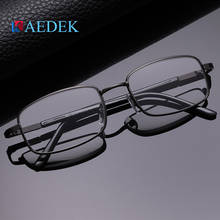 KAEDEK Titanium Half Frame Metal Progressive Reading Glasses Men Multifocal Anti Blue Light Presbyopic Glasses Alloy Women Gafas 2024 - buy cheap