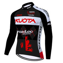 KUOTA mayot-ropa de ciclismo para hombre, camisa de manga larga de secado rápido, para verano y primavera, 2020 2024 - compra barato