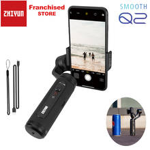 Zhiyun-cardán portátil de bolsillo para teléfono móvil, cardán de aluminio de 3 ejes, para iPhone 11 Pro Max XS X 8, otros teléfonos móviles, Smooth Q2 2024 - compra barato
