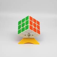 Envío rápido Yuxin little magic 3x3x3 Cubo magico rompecabezas Cubo mágico sin etiqueta/Negro 3x3 cubos de velocidad 3x3 Cubo mágico juguetes educativos yuxin pequeña magia 3x3x3 cubo magico 2024 - compra barato