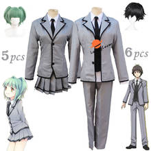 Anime Assassination Classroom, Kayano, kaade, Isogai, Yuuma, disfraz de Cosplay, peluca, traje de fiesta de Halloween, uniforme escolar Unisex 2024 - compra barato