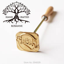 Logotipo de árbol personalizado con marca de madera hecha a mano, hierro, marca de barbacoa de carne, marca de cuero, diseño de carpintería, regalo de boda, 2024 - compra barato