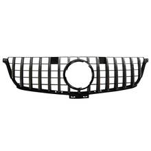 Grade dianteira para autos, grade frontal de malha para mercedes benz ml class w169 amg gt r grill ml300 ml320 ml350 ml400 ml450 2012 2013 2014 2015 2024 - compre barato