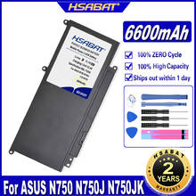 HSABAT C32-N750 6600mAh Laptop Battery for ASUS N750 N750J N750JK N750JV N750Y47JK-SL N750Y47JV-SL Batteries 2024 - buy cheap