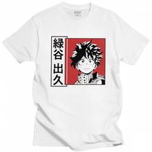 Midoriya Izuku My Hero Academia T Shirt Men Short Sleeved Deku Anime BNHA MHA Tee Todoroki T-shirt Boku no Hero Academia Tshirt 2024 - buy cheap