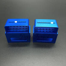 2pcs Dental Files Bur Polisher Drill Autoclavable Endo Holder Block with Ruler 2024 - buy cheap