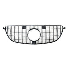 Front bumper Center Grille vertical bar Car styling Middle grille For Mercedes-Benz GLE AMG 63 W166 2015-2019 Silver Black 2024 - buy cheap