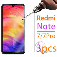 1 to 3 pcs Protective glass on the for xiaomi redmi note 7 pro screen protector film xiami mi not7 7pro tremp not tempered glas 2024 - buy cheap