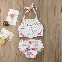 Newborn Baby Girl Bikini Set Swimwear Swimsuit Bathing Suit Swimming Clothing 2024 - buy cheap