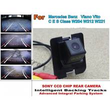 For Mercedes Benz C E S Class W204 W212 W221 Car Intelligent Parking Tracks Camera / HD Back up Reverse Camera Rear View Camera 2024 - buy cheap