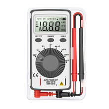 Aneng an101 lcd bolso digital multímetro backlight ac/dc automático portátil voltímetro amperímetro ohm tester 2024 - compre barato