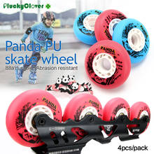 4pc Panda Wheel 72mm 76mm 80mm 88a Inline Roller Skates FSK Braking Slalom Wheel Roller Skating Sliding Downhill Inline Sk8Wheel 2024 - buy cheap