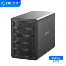 ORICO 35 Series 5 Bay Enterprise HDD Docking Station 80TB With Dual Chip 150W Built-in Power HDD Case For 2.5 3.5 inch HDD SSD 2024 - buy cheap
