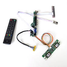 Placa controladora VGA AV USB RF, inversor + teclado, panel de pantalla LCD, Kit LVDS de 30 Pines, para M190A1-L05/L06/L07 T.V56 2024 - compra barato