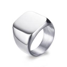 Мужское кольцо Wo, мужское классическое обручальное кольцо, мужское кольцо на палец, ювелирные изделия из нержавеющей стали 2024 - купить недорого