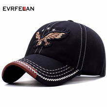 Evrfelan, Повседневная Бейсболка с вышивкой, Мужская бейсболка в стиле хип-хоп, Мужская бейсболка, женская спортивная шапка gorra 2024 - купить недорого