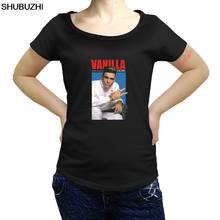 Shubuzhi-Camiseta divertida para mujer, camiseta negra Vintage con estampado de vainilla Ice Couch, ropa de marca a la moda sbz494 2024 - compra barato