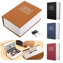 Dictionary Mini Safe Box Book Shape Security Hidden Safe Box Key Lock Money Jewellery Certificate Storage Password Locker 2024 - buy cheap