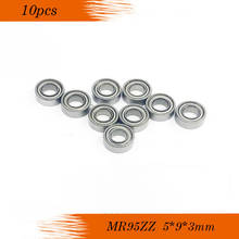 Free Shipping 10 PCS MR95ZZ P6 Bearings 5x9x3 mm Miniature Ball Bearings L-950ZZ mr95z  mr95 zz  mr952z ABEC-3 2024 - buy cheap