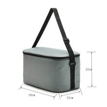 Foldable Cooler Bag Portable Car Refrigerator for Food Thermal Bag Embedded PVC Board Drank Ice Cold Pack 2024 - buy cheap