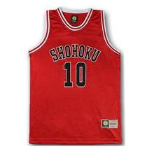 Slamdunk-Disfraz de Hanamichi Sakuragi, Camiseta deportiva con estampado de SHOHOKU, baloncesto, Rukawa, kaade, Tops con estampado de Ryouta Miyagi 2024 - compra barato