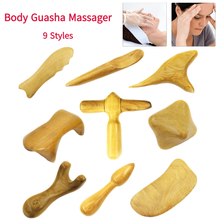 Traditional Thai Massage Wooden Stick Tool 9 Styles Vietnam Fragrant Wood Body Foot Thai Body Massager Set 2024 - buy cheap