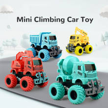 Carro de brinquedo para meninos, brinquedo para crianças, novo mini veículo de engenharia inercial, carro de quatro rodas, caminhão dublês de plástico, brinquedos quentes 2024 - compre barato