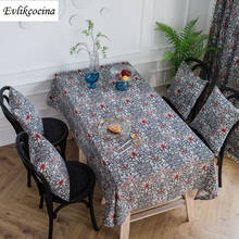 Free Shipping Provence Red Grass Tablecloth Table Cover Mantel De Mesa Multifunction Printed Cloth Nappe Centrini Moderni Obrus 2024 - buy cheap