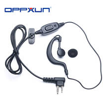 2021 Hot OPPXUN 1Pcs Headset For Motorola 2Pin Radios GP88 GP68 GP2000 GP3688 EP450 EP350 HYT TC500 TC600 TC700 Walkie Ttalkie 2024 - buy cheap