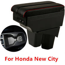 For Honda New City armrest box central Store content Storage box with USB interface 2024 - buy cheap