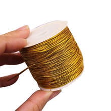 Gold Wire Rubber Band Rope Packaging Rope Personality Handmade Gift Packaging Decorative Rope Wedding Party Supplies 2024 - buy cheap