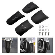 Para-lamas preto dianteiro e traseiro de motocicleta, proteção universal contra respingo, para ktm, kawasaki, honda, harley, bmw, peças para ducati 2024 - compre barato