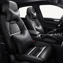 Genuine Leather Car seat covers For renault megane 2 3 master scenic captur clio fluence kangoo logan kadjar accessories 2024 - buy cheap