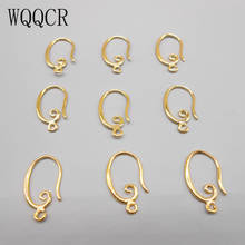 WQQCR-pendientes con ganchos para las orejas para mujer, 10 unidades, 11x20mm, joyería de moda DIY, accesorios, pendientes de plata 925, dorados rosas 2024 - compra barato