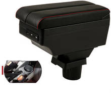 For Mitsubishi Attrage Armrest box double layer with usb interface 2024 - buy cheap