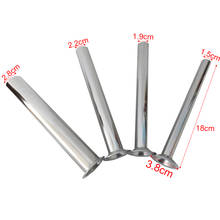 4pcs/set thick meat grinder stuffer head for Sausage casings funnel handmade stainless steel tubes 2024 - buy cheap