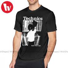 Techno T Shirt Technics 1 T-Shirt Short Sleeve 100 Cotton Tee Shirt Plus size  Print Casual Man Awesome Tshirt 2024 - buy cheap